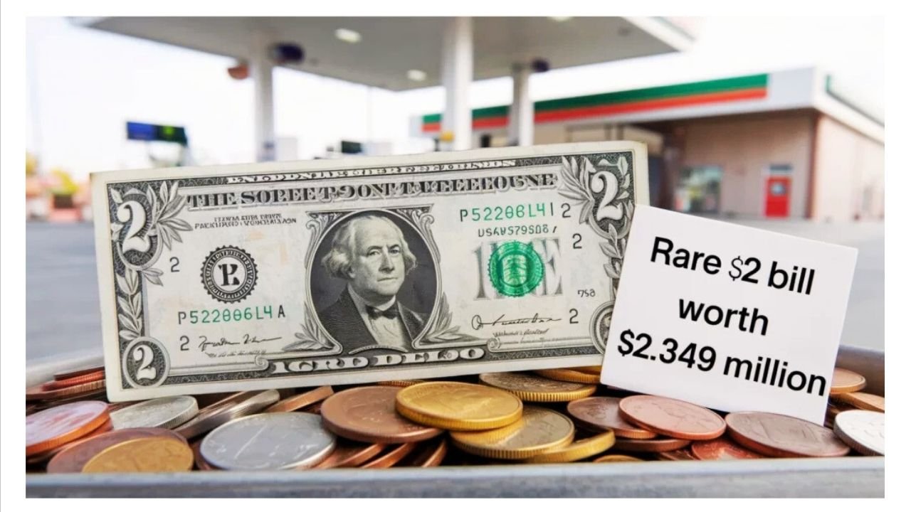 Found in Gas Station Change A Rare $2 Bill Worth $2.349 Million